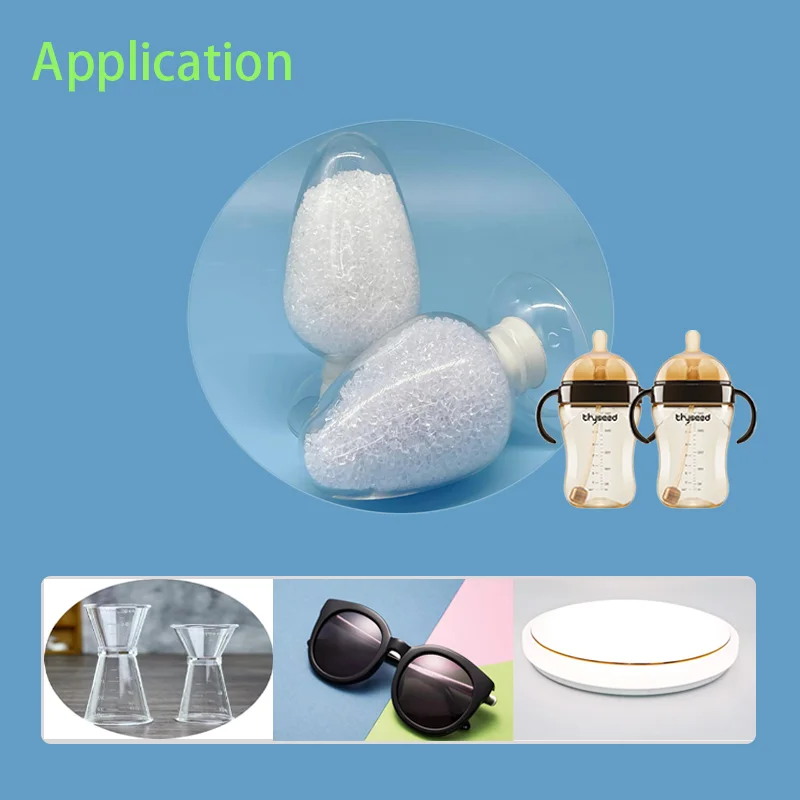 Chinese  Factory  Supplies  Pc Optical Grade Resin Polycarbonate Pellets Transparent Resin With Wholesale Price