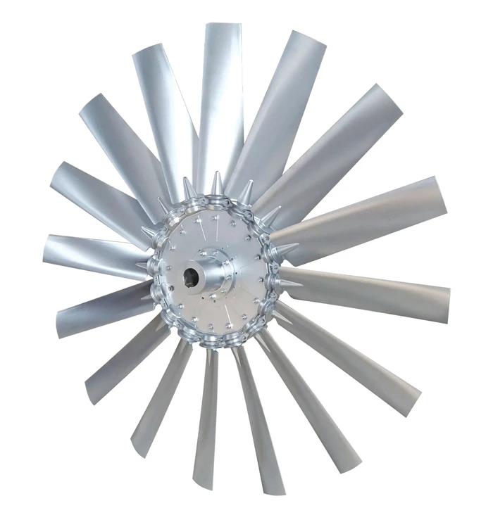 Factory supply Aluminum alloy die casting fan impeller