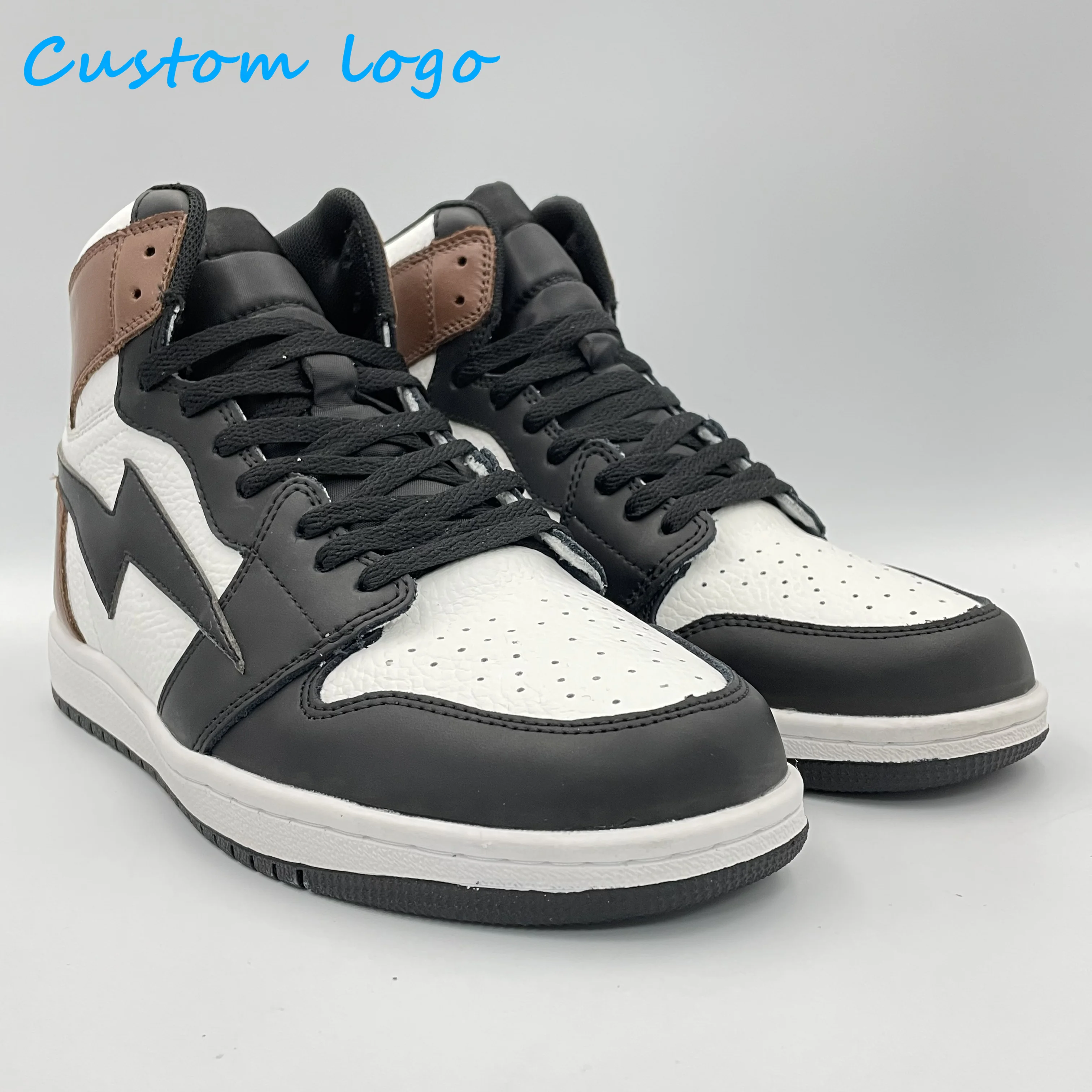 2021 New Trend Wholesale Custom Logo Sneakers Casual Adult Inline High Ankle Neck Action Blank Men Sport Skateboard Skate Shoes