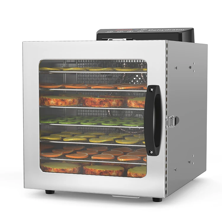 Lecon Small Scale Fruit And Vegetable Dryer 8 Tray Dehydrator-Food Machine Home Use 400W Food Dehydrators