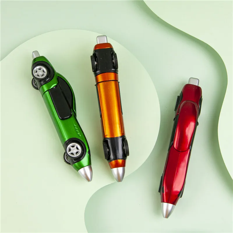 Wholesale Cool Car-Modelled Roller Pen Creative New Student Advertising Gift Durable Plastic Ballpoint Pen