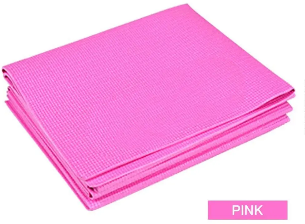 Foldable Yoga Mat for Travel, Portable Non-Slip Training Mat Camping Mat, High Tear Resistance and Moisture Resistance
