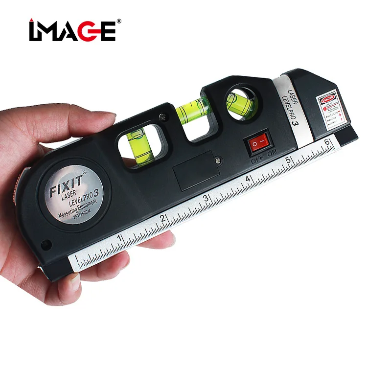  High Precision Measurement Multi-function Laser Level with Tape Measures Multifunction measuring ruler The quality