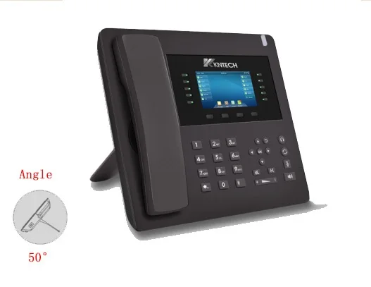  KNTECH 4 3 дюймовый цветной экран Android 2 SIP телефон поддерживает 6 счетов аудио Ip