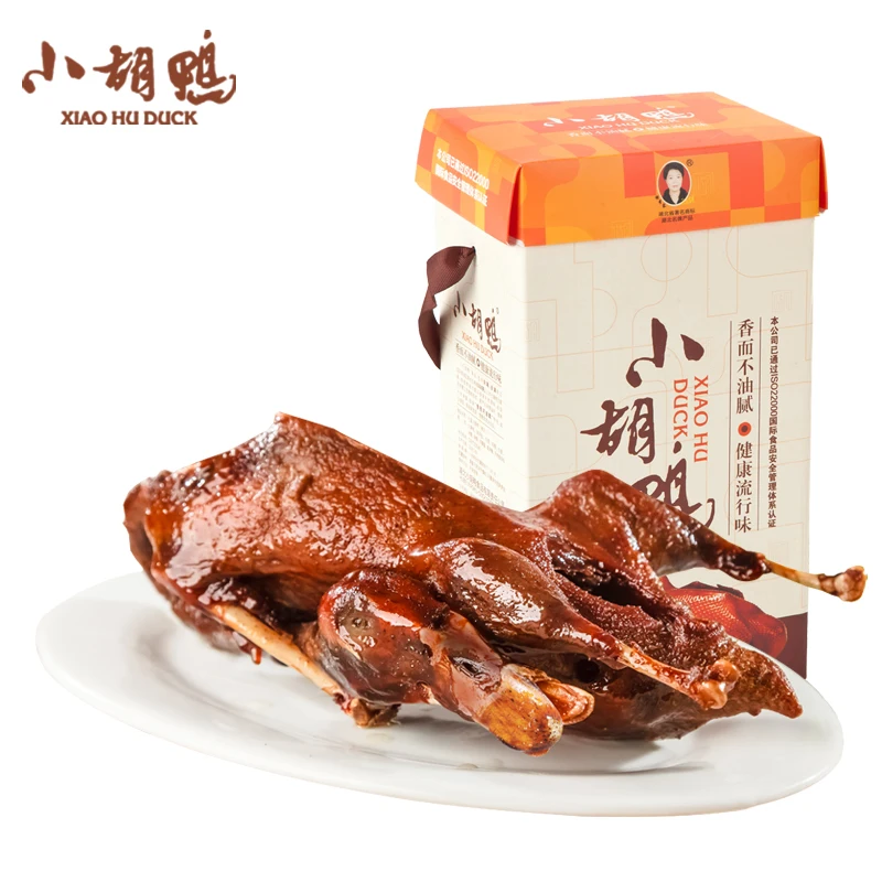 Xiao Hu-Duck Oriental Vacuum-packed 450g Crispy Salted Duck Snack Manufacturer
