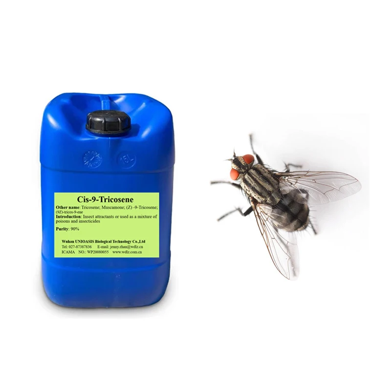 Homemade fruit fly lure bait recipe China manufacturer pure ingredient tricosene insecticide