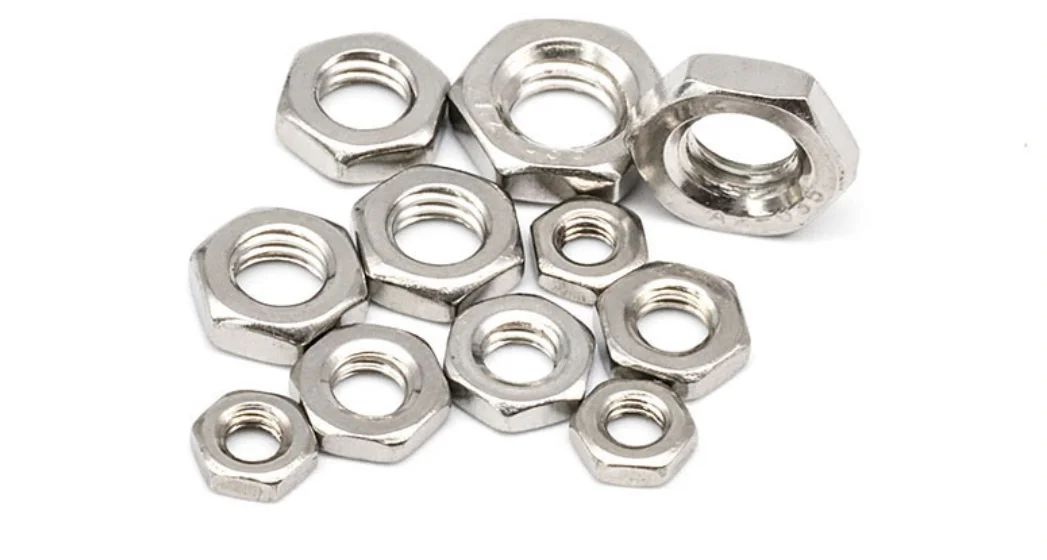 2021 Customized Ss 304 201 Stainless Steel Industrial High Quality Carbon Steel Hexagon Nut