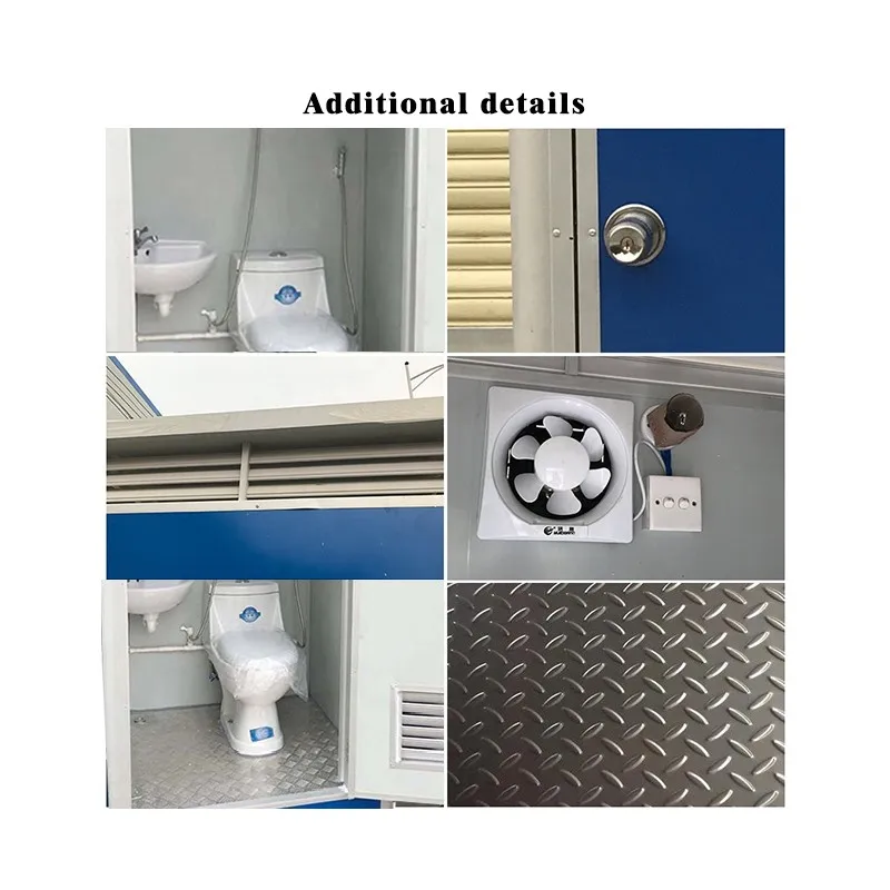CGCH Modern Portable Chemical Toilet with Bidet Seat EPS Design for Outdoor Use Offering Graphic Design Solutions