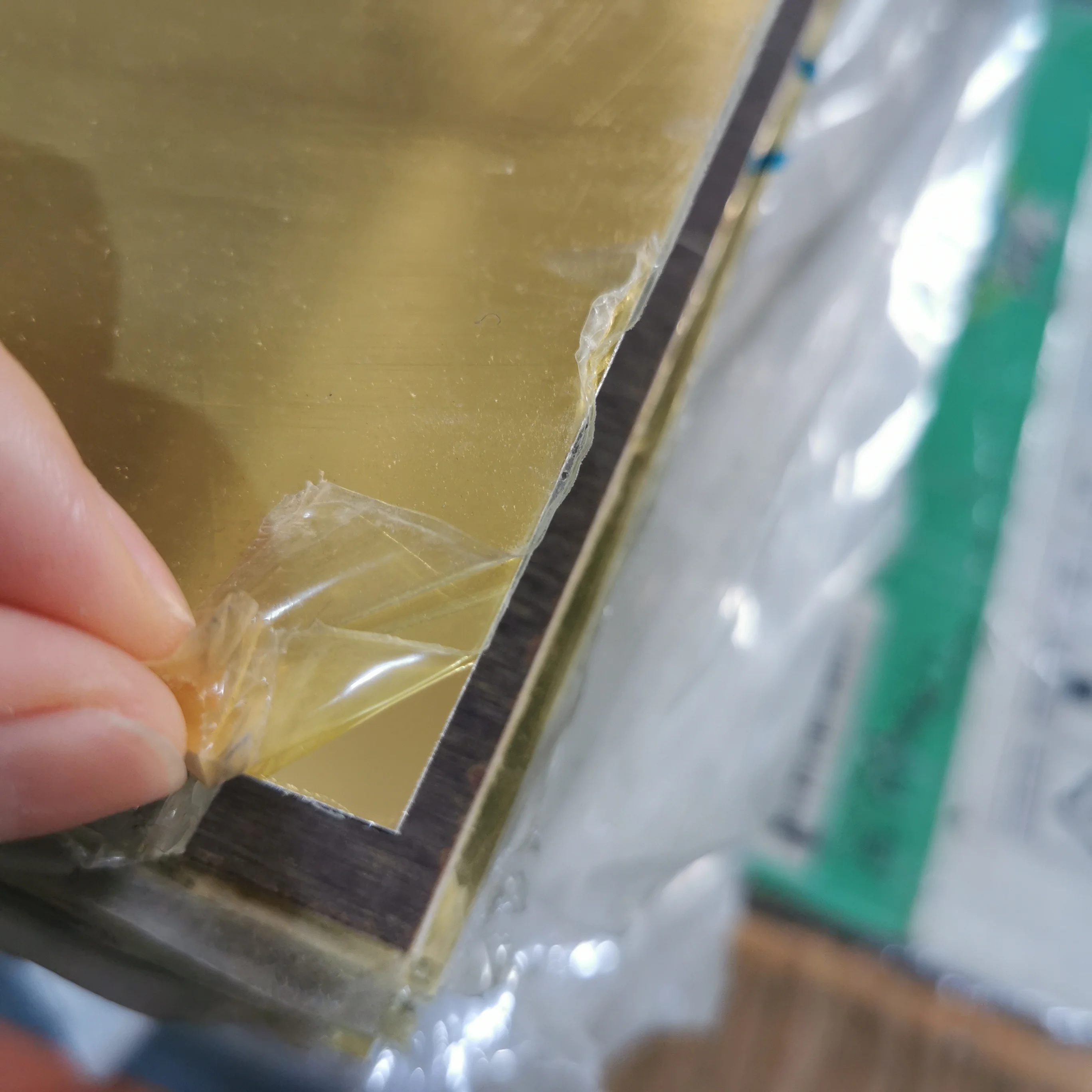 Fireproof Golden Metallic Glossy Mirror Brushed Formica Phenolic Resin HPL High Pressure Laminate Sheet