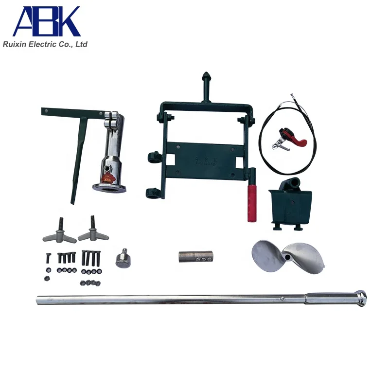 outboard long tail boat propeller  for agricultural fish boat RD A85