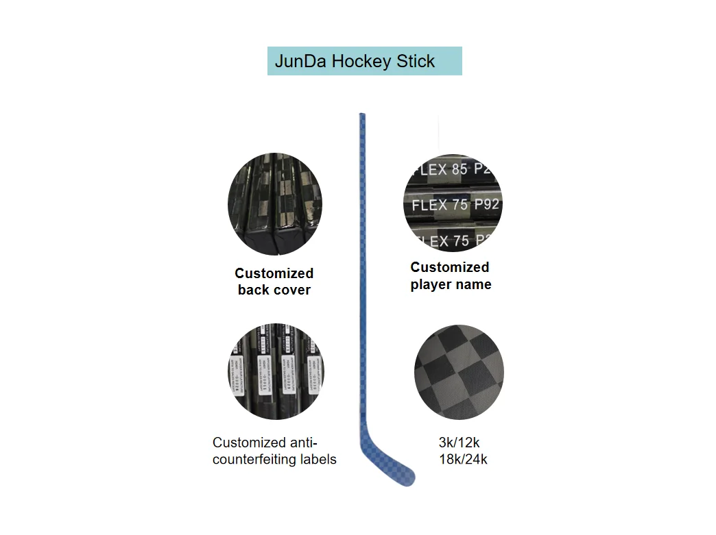 475G fiberglass cheap and durable ice hockey stick