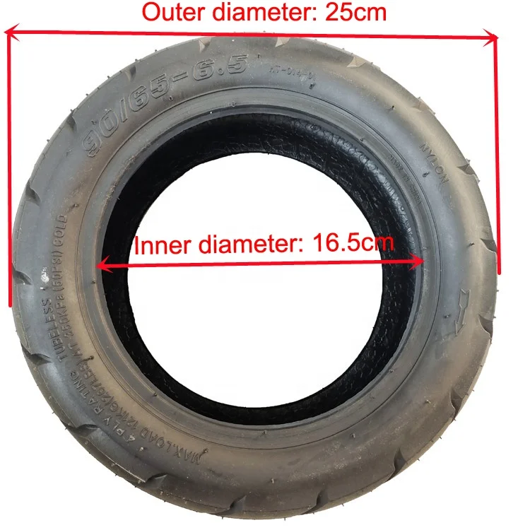 11 inch 90/65-6.5 Off-road tyre 90/65-6.5 tubeless tire for Speedual Plus Zero 11X Electric Scooter
