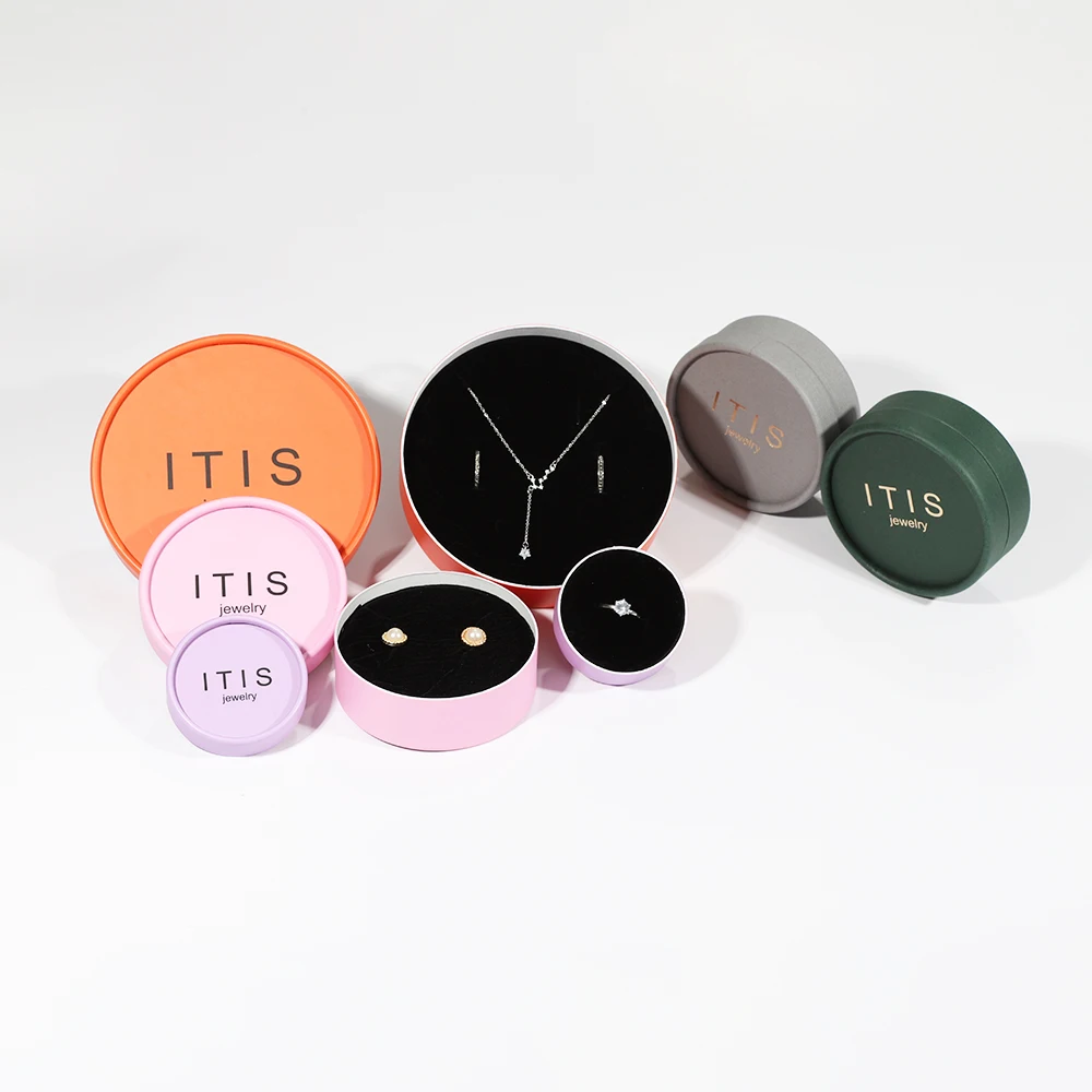 Custom gift packing packaging jewellery transparent box