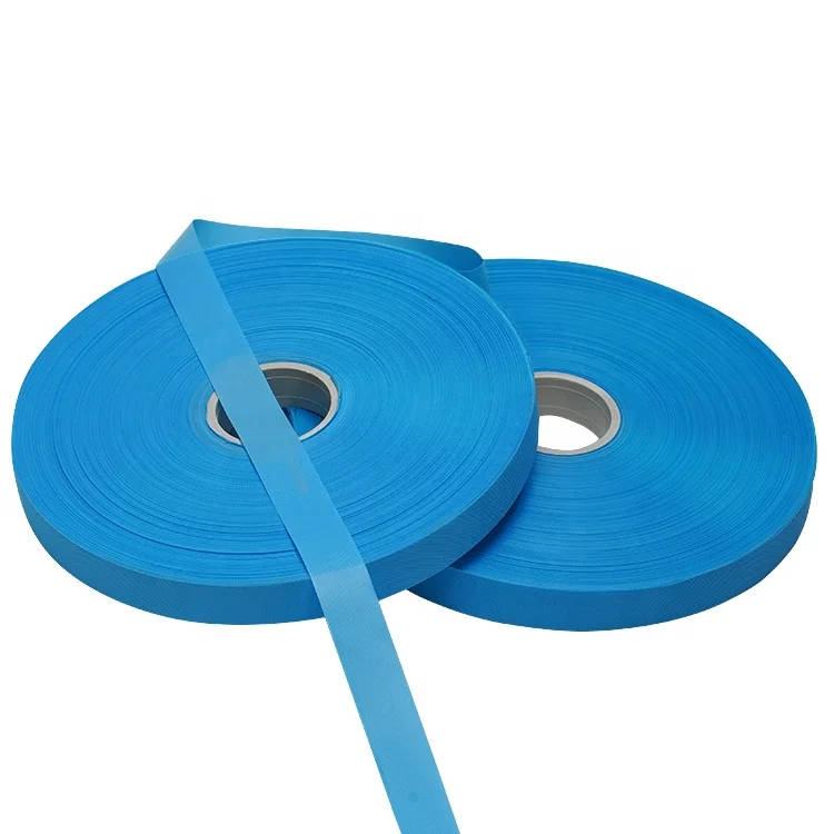China Non-woven heat seam sealing tapes with hot air seam seal tape Blue Non-woven Waterproof Seam Sealing Adhesive Tape