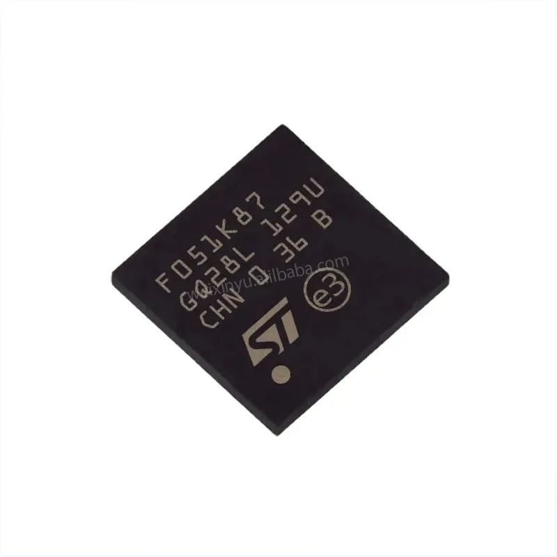 STM32F051K8U7 MCU 32-Bit GP STM32F ARM Cortex M0 RISC 64kB Flash 32-Pin UFQFPN Original in stock