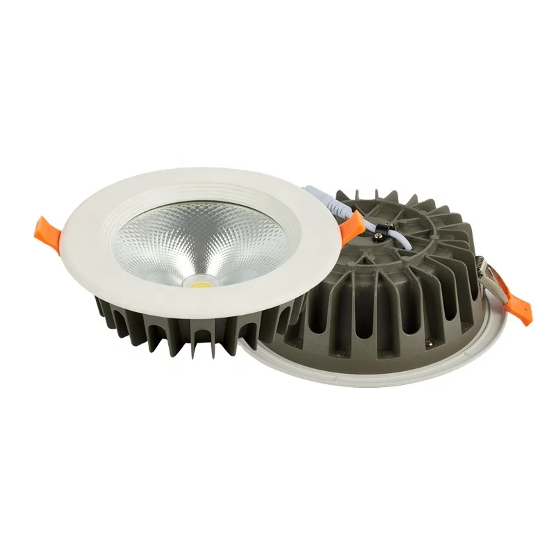 
Wholesale oem Ce RoHS anti glare 10w 15w 25w 40w black square round ceiling recessed dimmable cob led downlight 