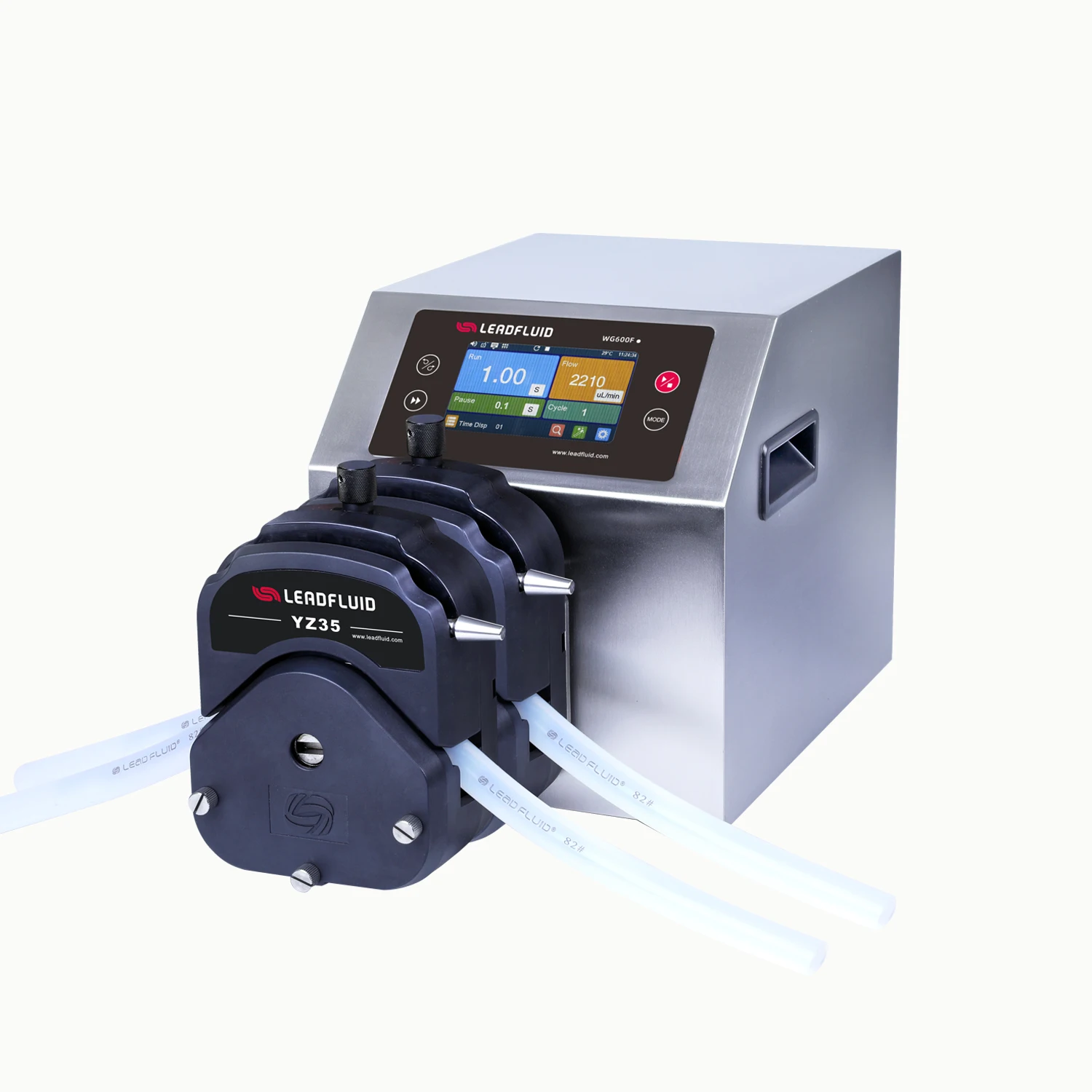 Lead Fluid High Viscosity Large Flow Peristaltic Dosing Pump WG600F With YZ35 Pump Head