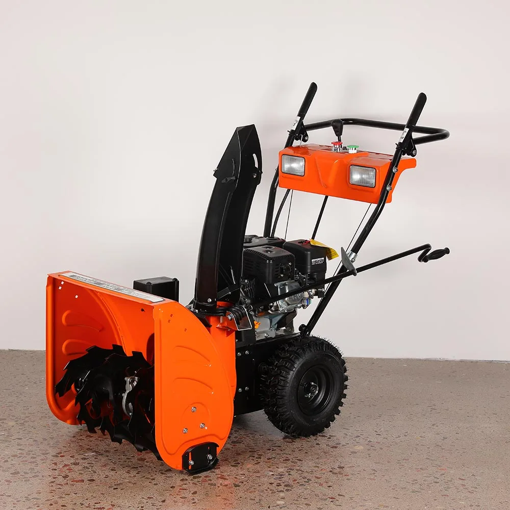 5.5hp snow blower 2-stage snow blower 163CC Loncin motor 22 or 24 inch
