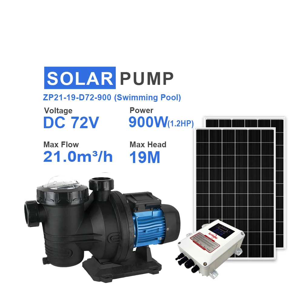 550w dc solar pool pump kit with solar panels 48v solar powered swimming pool water pump solar pool pump