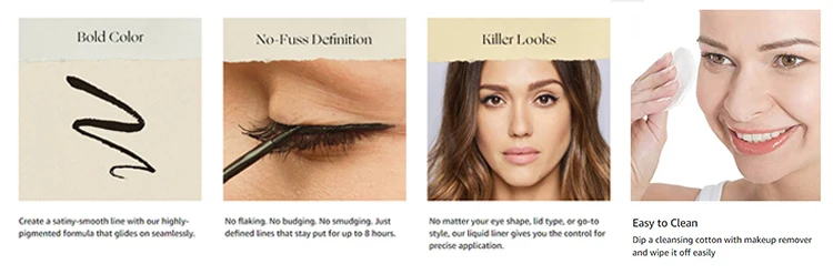 Muting Professional Liquid Waterproof Eyeliner Long Lasting Silver Diamond Adhesive Lash Glue Pencil For Makeup