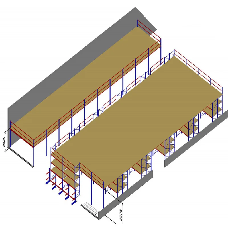 Pallet Palletrtificated Rack Mezzanine Systemplatform Mezzanine Steel Structure Floor Drawing Cad