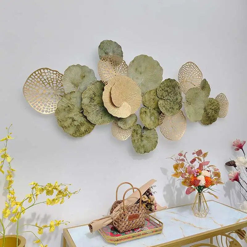 Large Metal Iron Decorative Wall Arts Colored Decorative Wall Hanging Art For Home Decoration Living Room