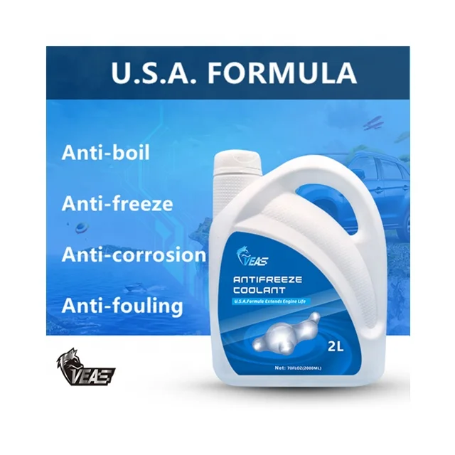 antifreeze treatment/water antifreeze 2L 2litre Car Cooling System Anti-rust Antifreeze