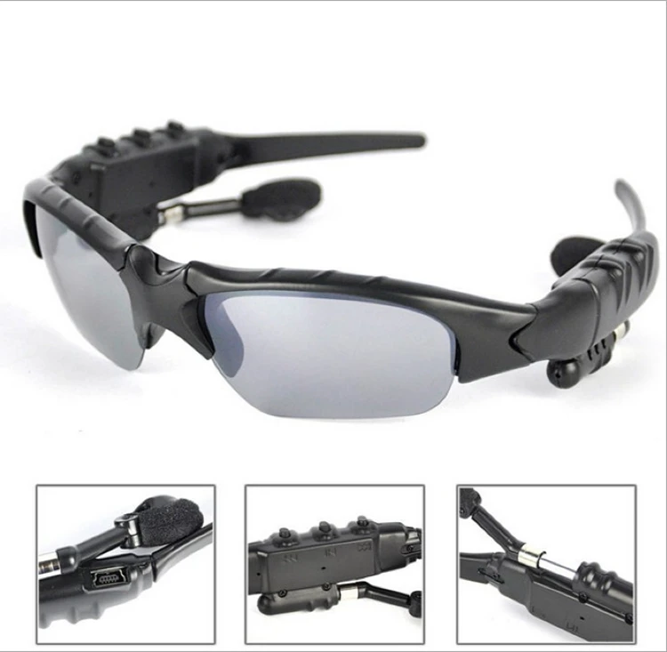 Fashion Smart BT Sunglasses outdoor portable Wireless headset Glasses Sports Polarized MP3 SunGlasses