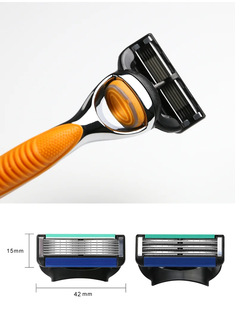 Barber Disposable Razors 3 Disposable Razor Blades Custom Logo Disposable Razor