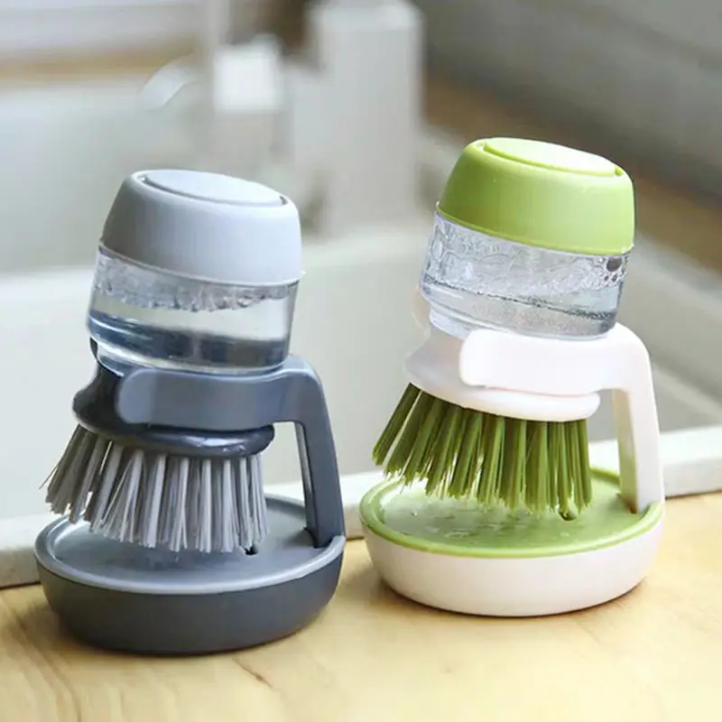 Silicone Laundry Brush Clothing Soft Hair Decontamination Cleaning Brush Dual-purpose Shoe Particle Washing Brush