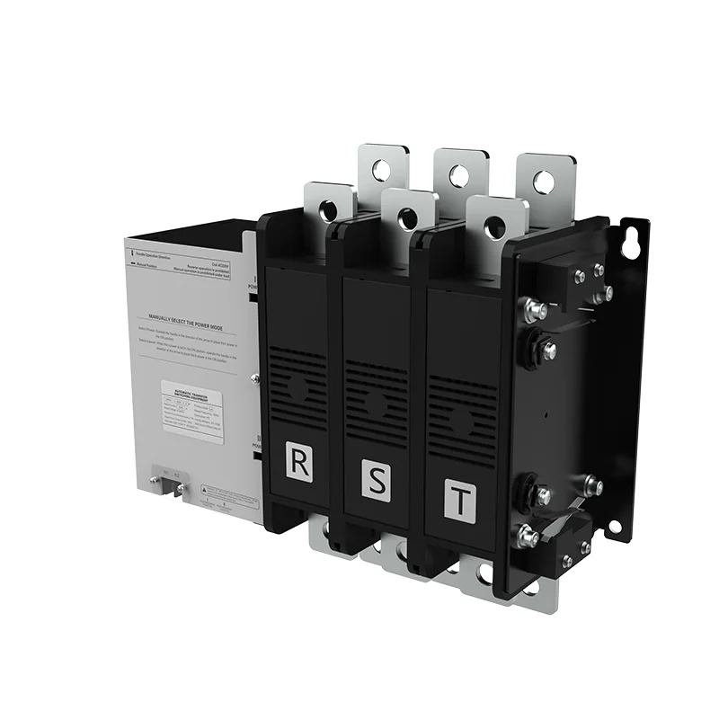 ATS LMS1-630LA 3P Automatic Transfer Switch PC Class Dual Power Changeover Switch 125A 250A 400A 630A