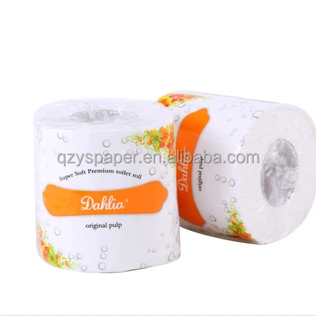 High Quality Ultra Soft Virgin Pulp Toilet Paper Factory Directly Private Label Biodegradable Toilet paper