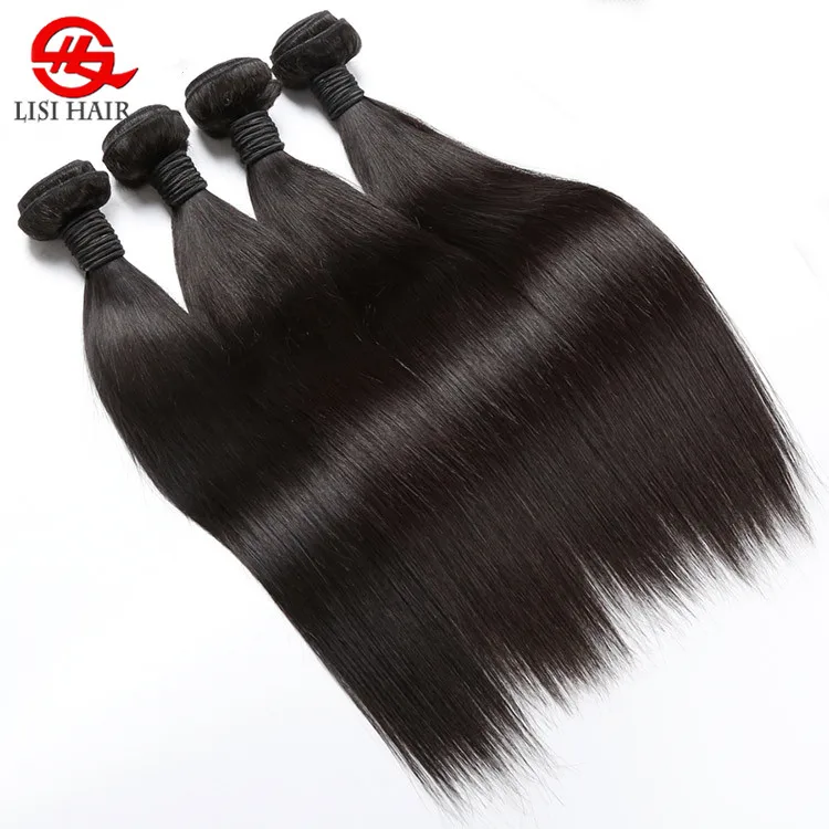 Brazilian 9a Full Head Straight Hair Thick End Clicks Hair Extensions Beauty Supply Store Brazilian Hair