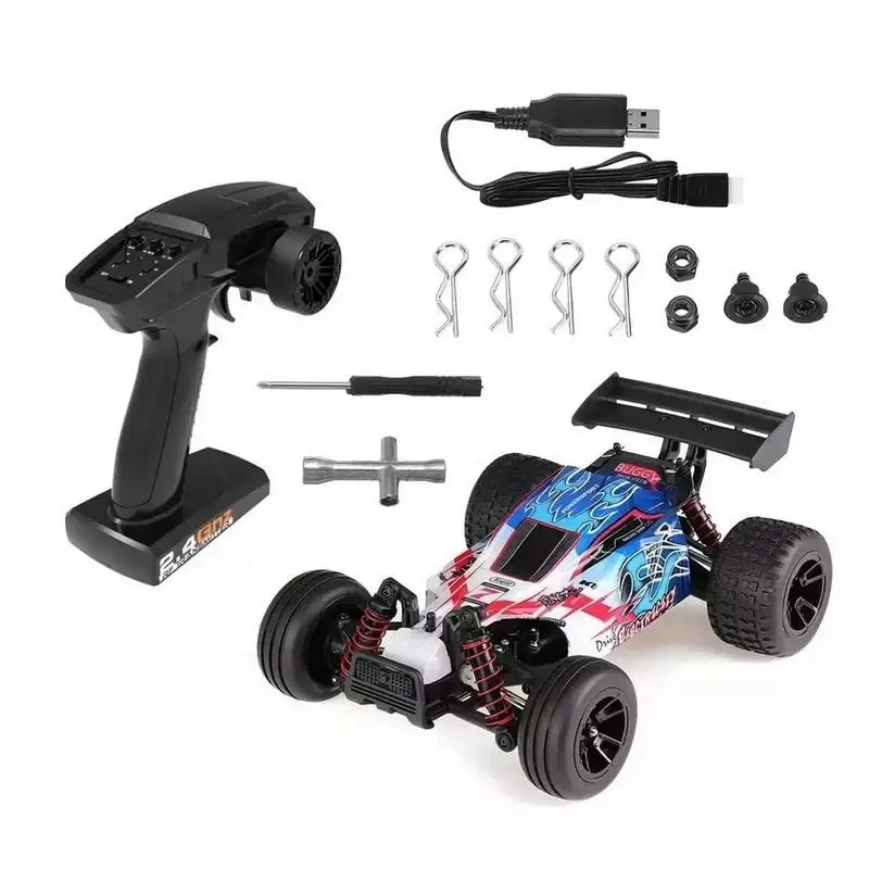 PXTOYS 9306E 306E 1/18 4WD Радиоуправляемый автомобиль высокоскоростной Электрический гоночный багги монстр-Трак металлический пульт дистанционного управления твист 4x4