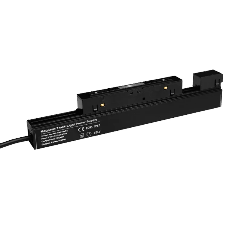 2022 New Developed 100-240V DC48V 100W High PF>0.95 Constant Voltage LED Driver for Magnetic Suction Track Lights