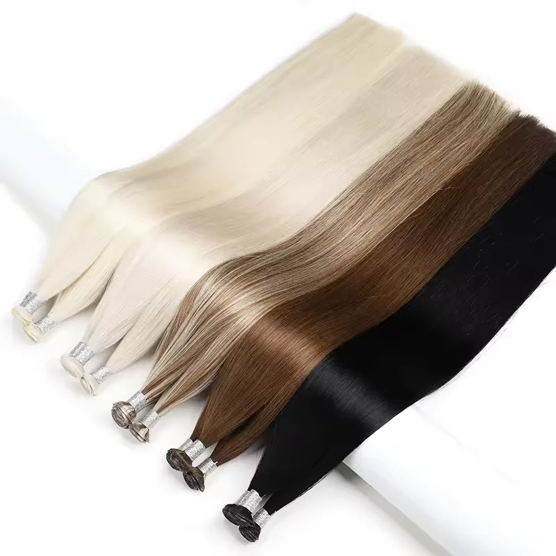 Заводская оптовая продажа различные стили 100% волосы Remy девственные гения уток необработанные человеческие