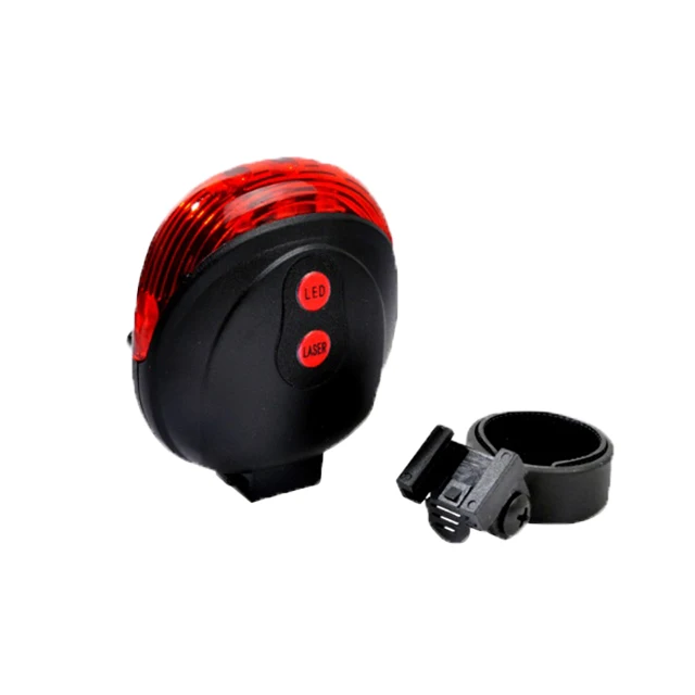 5LED 2Laser Cycling Bicycle Bike light 7 Flash Mode Safety Rear Lamp waterproof Laser Tail Warning Lamp Flashing
