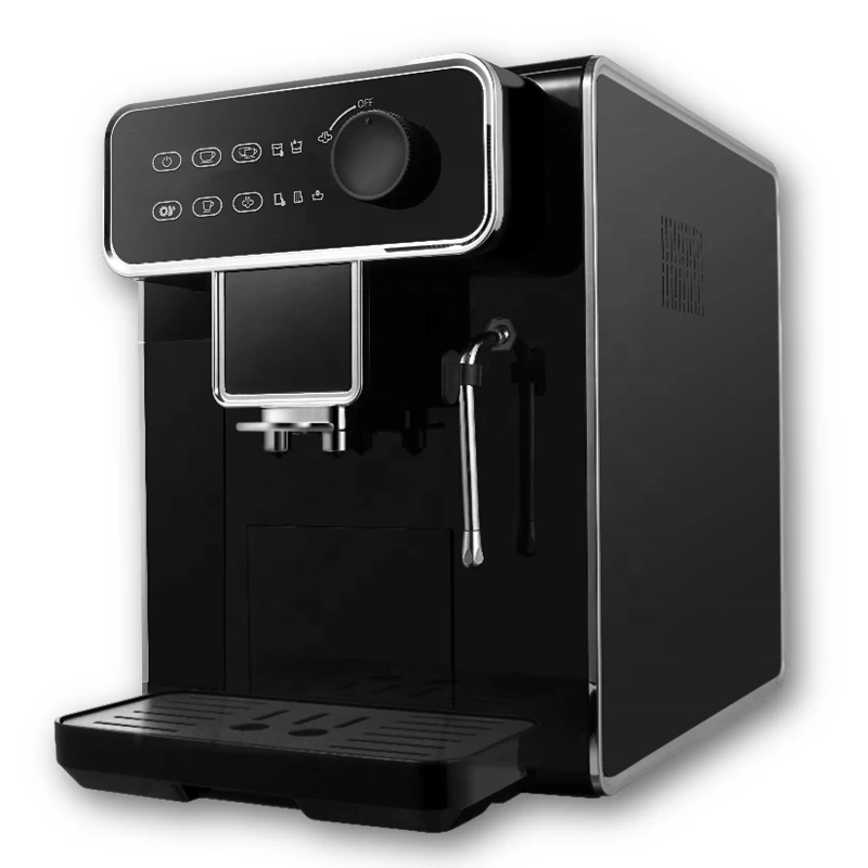 Bean To Coffee Touch Screen Full Automatic Italy Espresso Coffee Machine Maker With Milk Frother