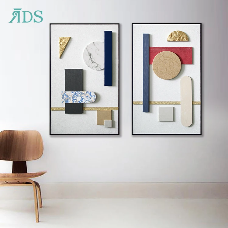 Hot sale interior living room wall decor home modern 3d artwork