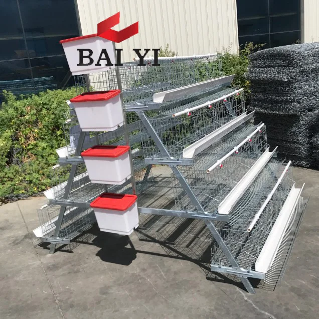 Simple Design Zambia Poultry Farm Sale Chicken Cages of Layers