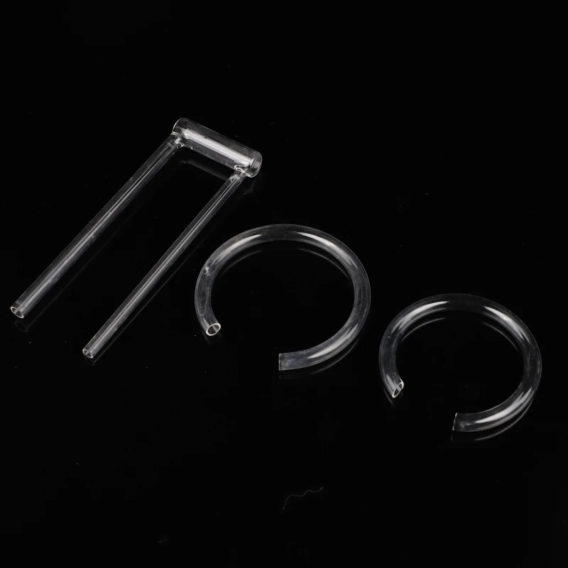Customization High Purity Various Sizes and U and C Shaped Quartz Glass Tube