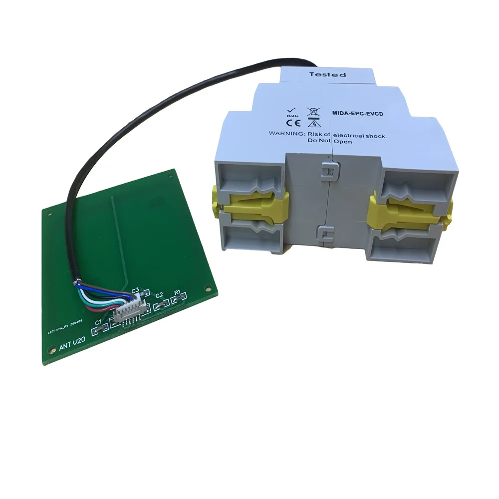 EPC Controller with IEC 61851 with RFID card EVSE  Portable Controller AC 32A EV Charging Controller EVSE
