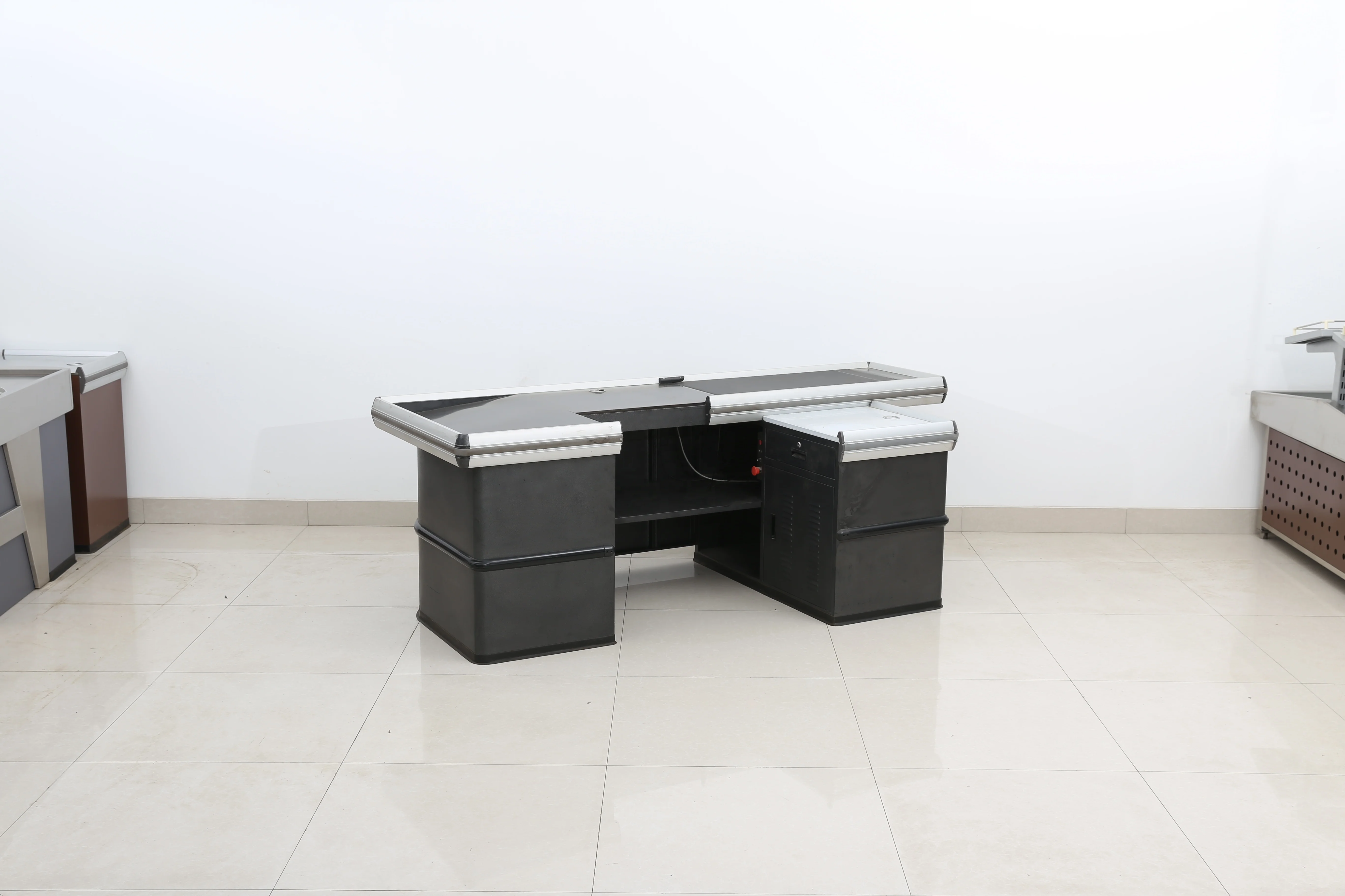 Supermarket conveyor blet ,cash register with conveyor belt