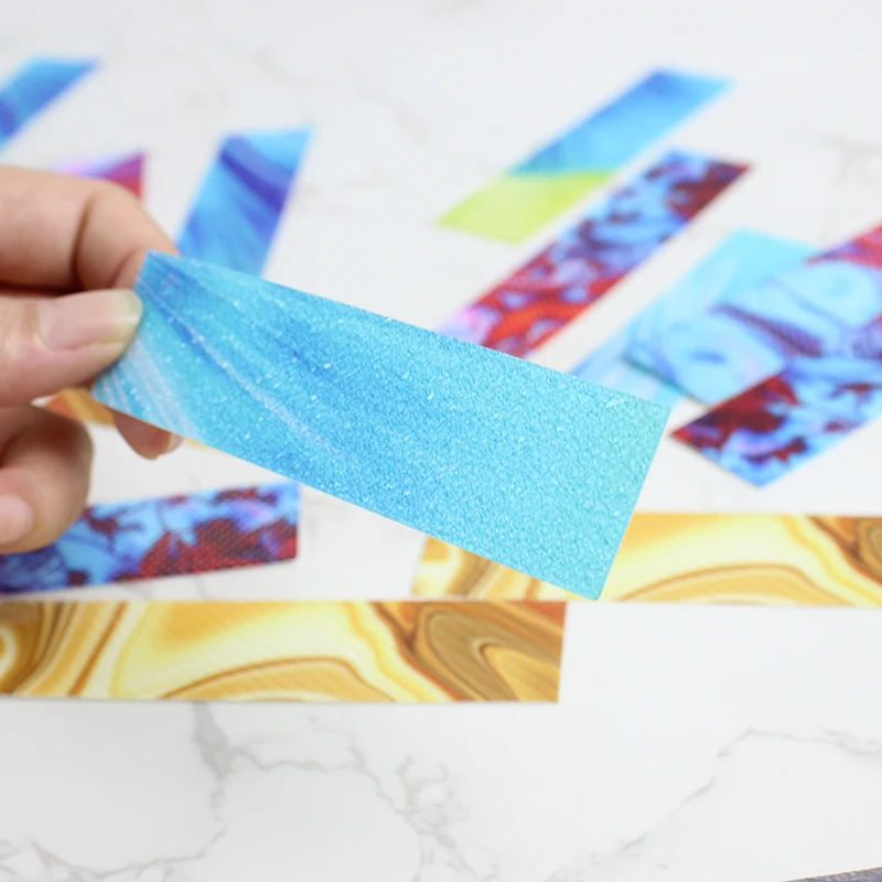 Decompress Fish Skin Calm Stickers Textured Strips Waterproof Sensing Sensory Strip Anti Stress Stickers