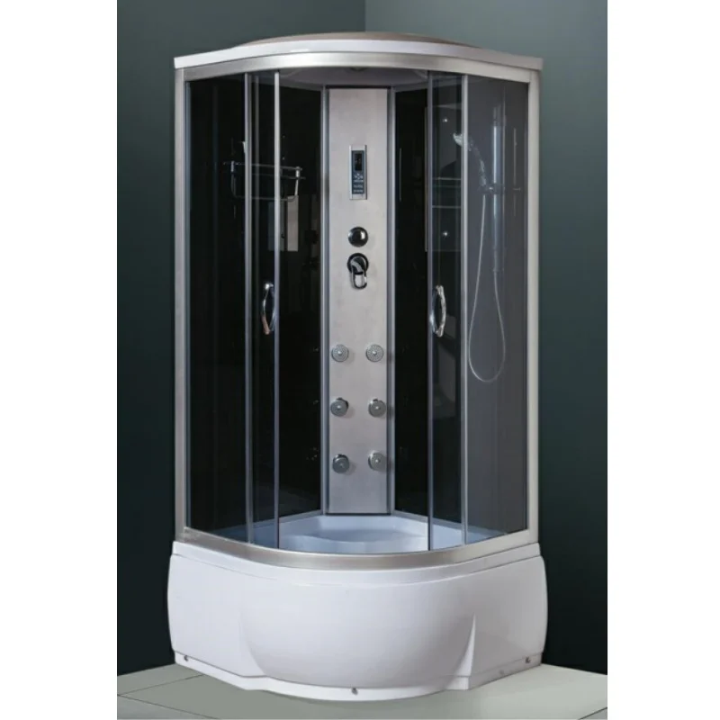 XNCPPrefabricated Modern Bathroom Pod Integrated Shower Room Full Bathroom Square Aluminium Modular Units with Tray Custom Size