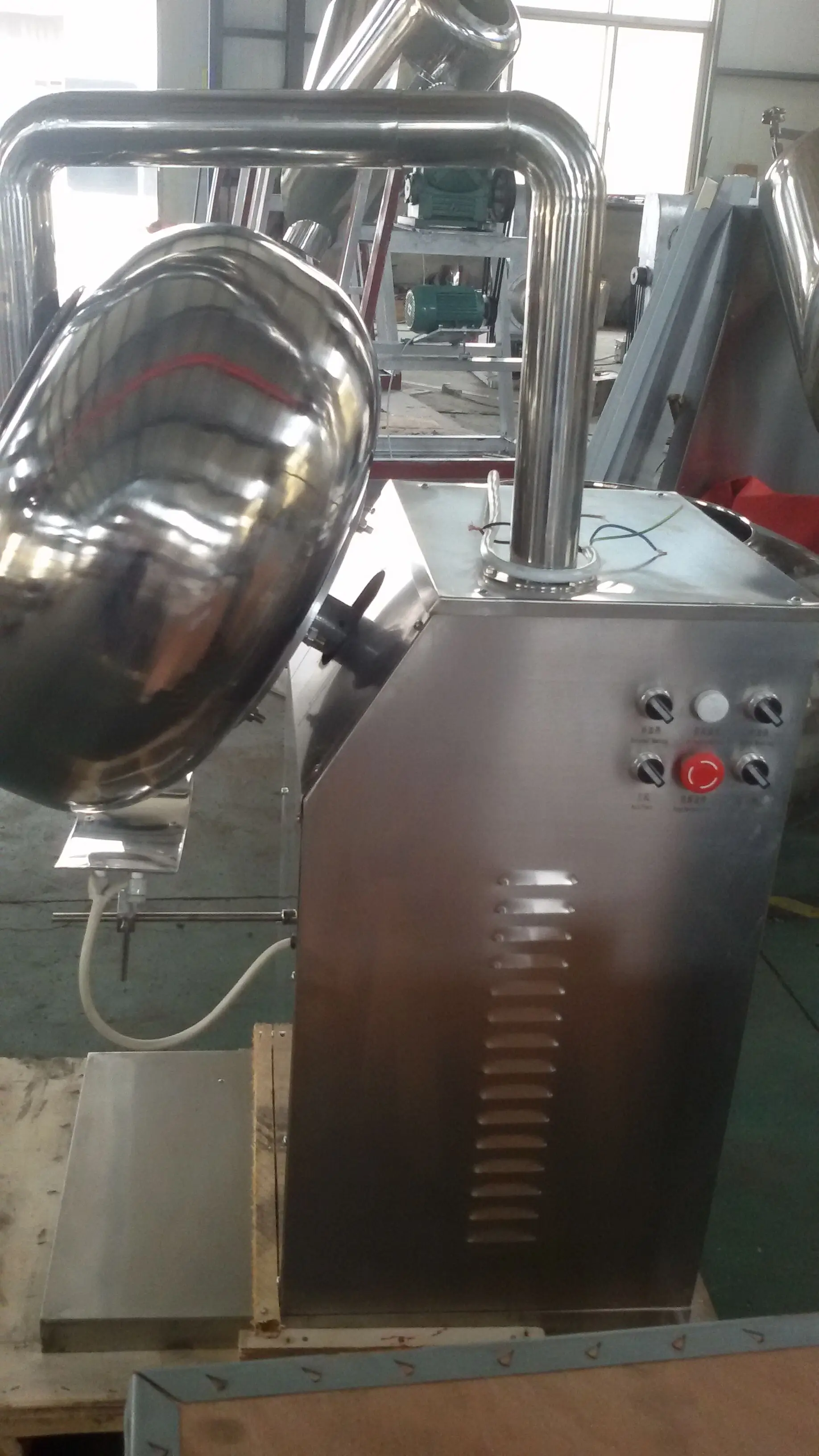 
BY-800 High Efficiency automatic sugar tablet coating machine 