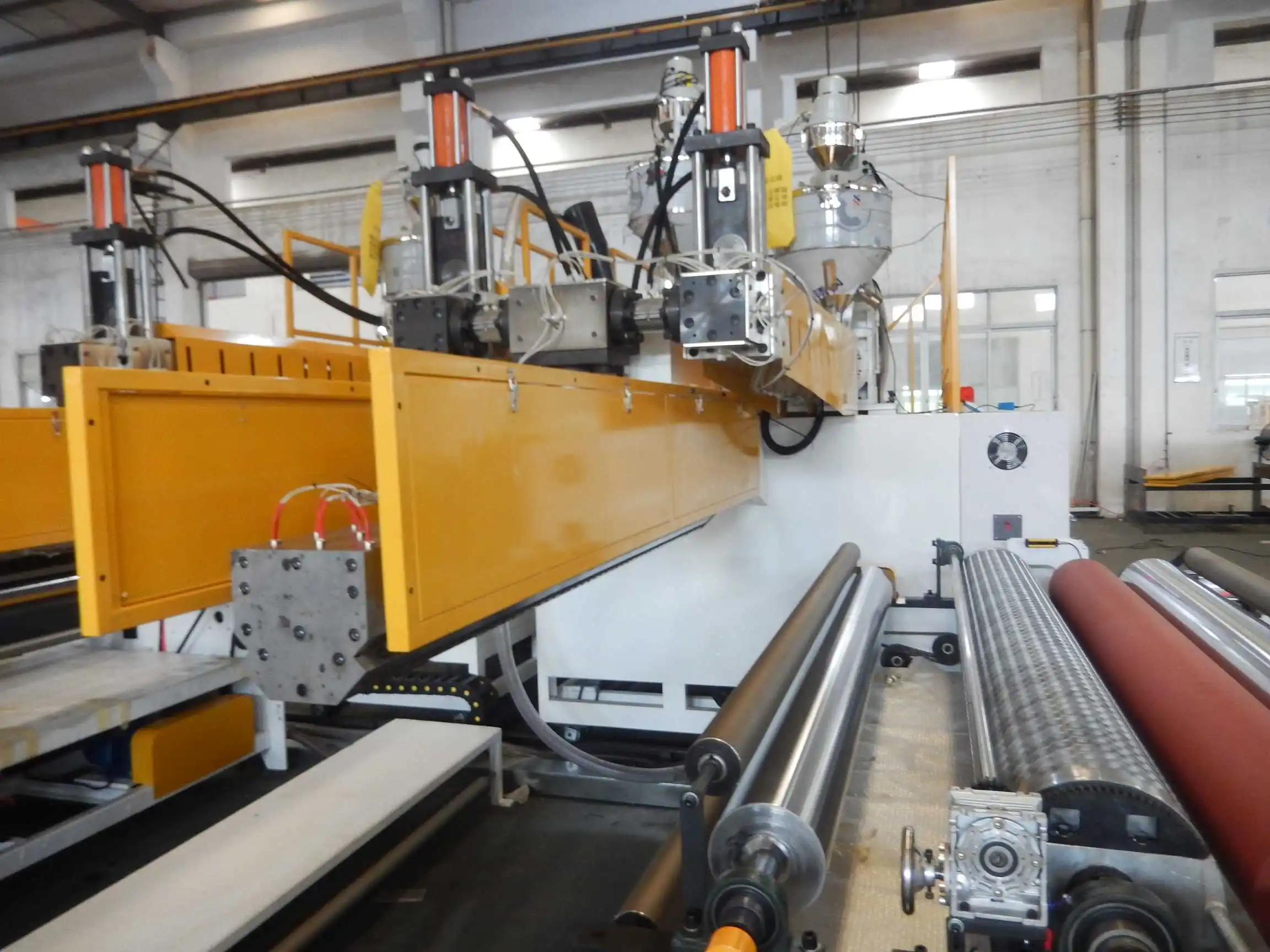 high quality compound air bubble film wrap sheet roll making machine three-layer air bubble film machine