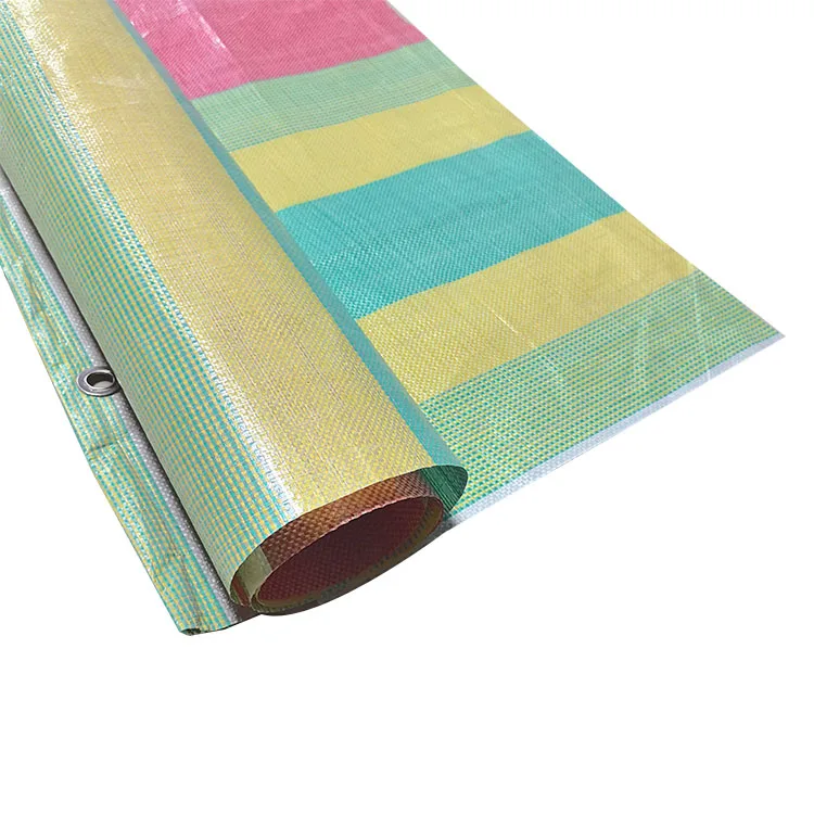 Heavy Duty 4x6m Waterproof Tarpaulin 120G Pe Tarpaulin Polyethylene Fabric Roll Raffia Fabric