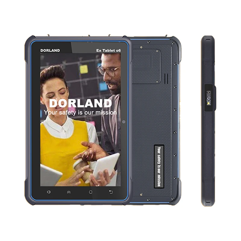 Взрывозащищенный искробезопасный планшет для ip67 8 дюймов нефтяной и газовой станции Dorland Ex Tablet06