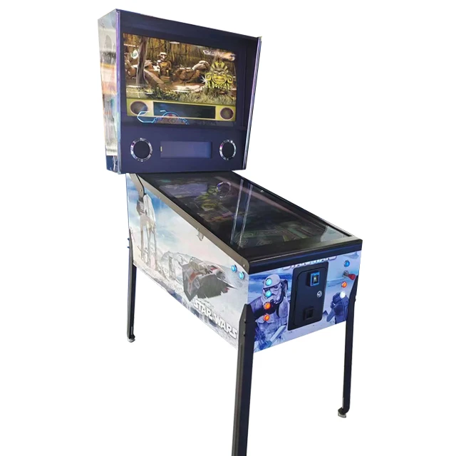 Factory Wholesale Hot Selling Coin-operated Arcade Virtual Pinball Arcade Game Machine 3d Pinball Machine Arcade Game